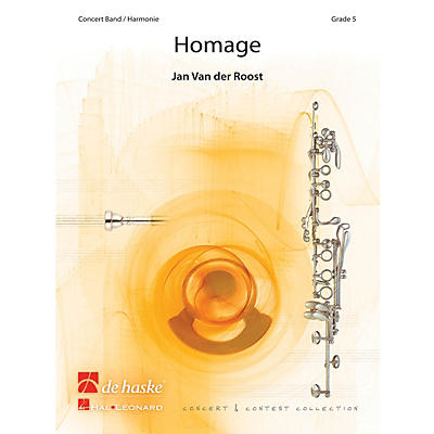 Hal Leonard Homage Score Only Concert Band