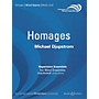 Boosey and Hawkes Homages (for Wind Ensemble - Score Only) Concert Band Level 4 Composed by Michael Djupstrom
