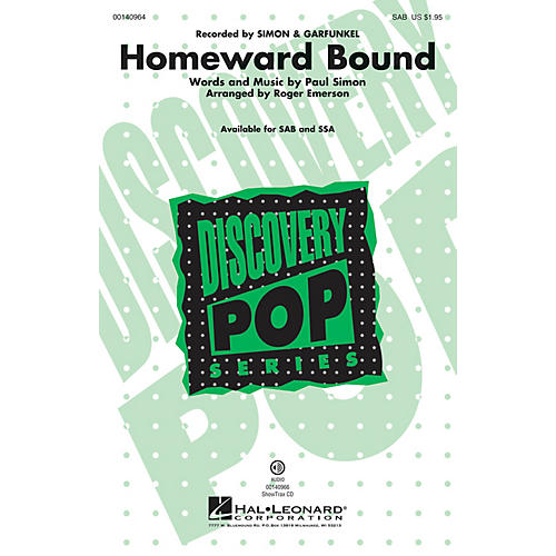 Hal Leonard Homeward Bound ShowTrax CD by Simon & Garfunkel Arranged by Roger Emerson