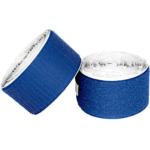 Pedaltrain Hook Loop Love Hook-and-Loop Tape Pack Bright Blue