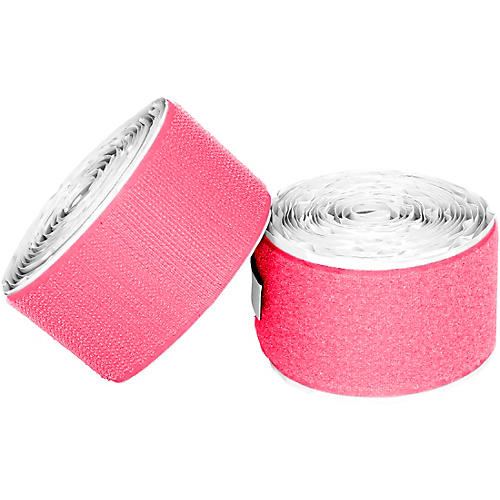 Pedaltrain Hook Loop Love Hook-and-Loop Tape Pack Bright Pink