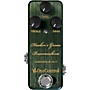 One Control Hooker's Green Bassmachine Overdrive Effects Pedal