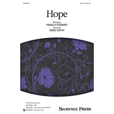 Shawnee Press Hope Studiotrax CD Composed by Greg Gilpin