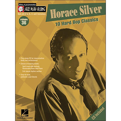 Hal Leonard Horace Silver Volume 36 Book/CD Jazz Play Along