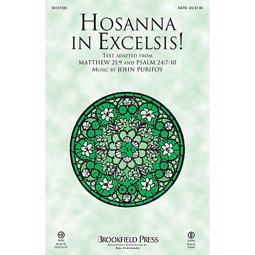 Brookfield Hosanna in Excelsis! SATB composed by John Purifoy