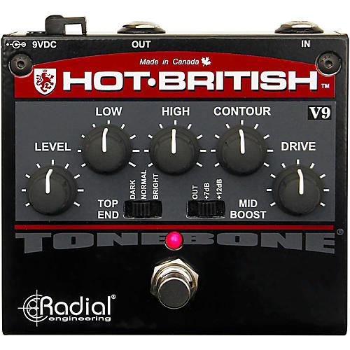 Hot-British V9 High Gain Plexi-Style Distortion Pedal
