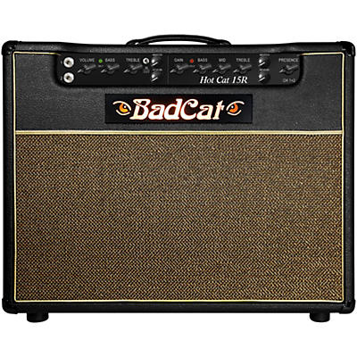 Bad Cat Hot Cat 15W 1x12 Guitar Combo Amp with Reverb
