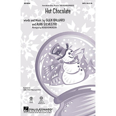 Hal Leonard Hot Chocolate (from The Polar Express) 2-Part Arranged by Roger Emerson