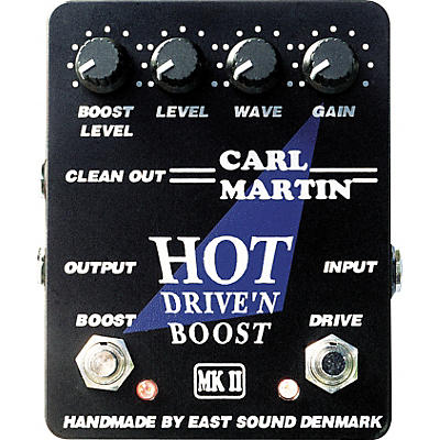 Carl Martin Hot Drive'n Boost Pedal