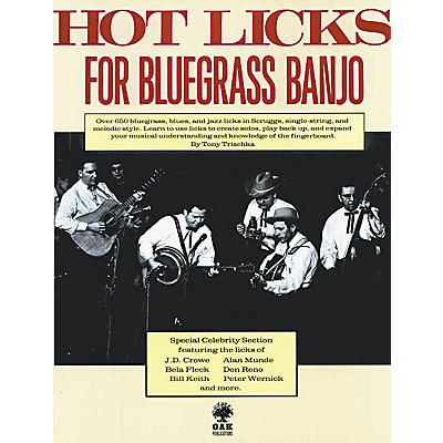 Music Sales Hot Licks for Bluegrass Banjo Music Sales America Series Softcover