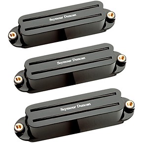 Seymour Duncan Hot Rails Strat Pickup Set Black | Musician's Friend