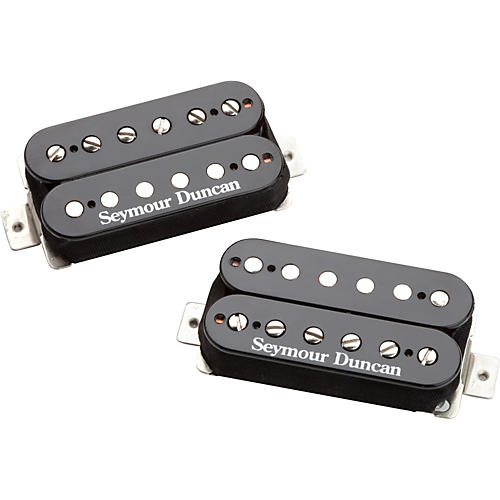 Seymour Duncan Hot Rodded SH-4/SH-2 Humbucker Pickup Set, Black Condition 1 - Mint Black