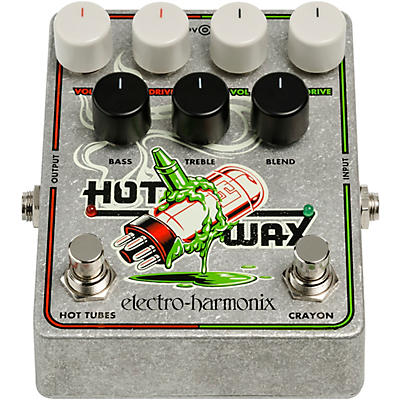 Electro-Harmonix Hot Wax Multi-Overdrive Effects Pedal