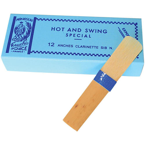 Rigotti Hot and Swing Reeds for Bb Clarinet Strength 2 Box of 12