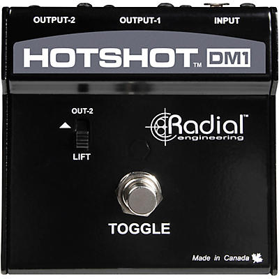 Radial Engineering HotShot DM1 Microphone Signal Muting Footswitch