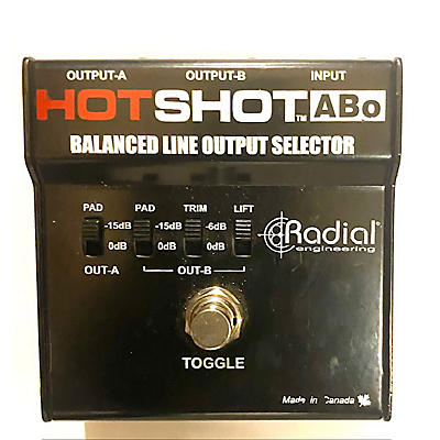 Radial Engineering Hotshot ABo Balanced Line Output Selector Pedal