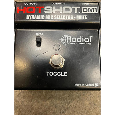 Radial Engineering Hotshot DM1 On-Stage Mic Mute Footswitch