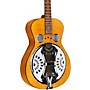 Open-Box Dobro Hound Dog Deluxe Round Neck Acoustic-Electric with Pickup Condition 1 - Mint Vintage Brown