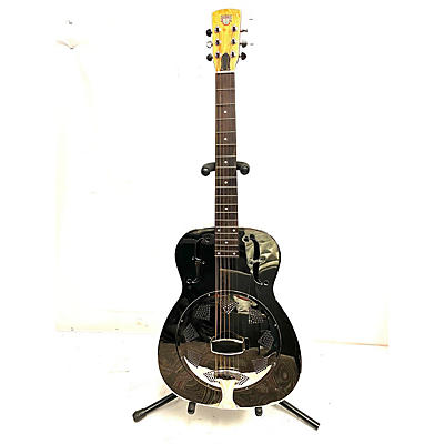 Dobro Hound Dog M-14 Metal Body Acoustic Guitar