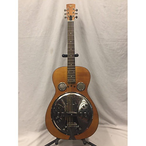 Hound Dog Round Neck Resonator Guitar