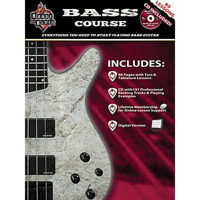 Hal Leonard House Of Blues Bass Guitar Course (Book/CD)