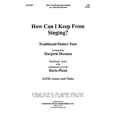 Hal Leonard How Can I Keep From Singing SATB composed by Marjorie Herman