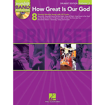 Hal Leonard How Great Is Our God - Drums Edition Worship Band Play-Along Series Softcover with CD