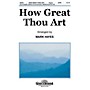 Shawnee Press How Great Thou Art SATB arranged by Mark Hayes