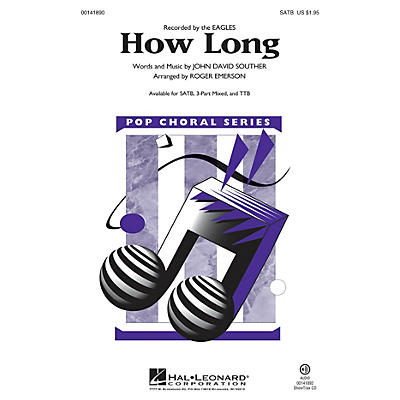 Hal Leonard How Long SATB arranged by Roger Emerson