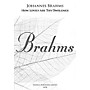 Novello How Lovely Are Thy Dwellings (from A German Requiem SATB and Piano) SATB Composed by Johannes Brahms