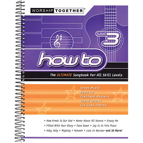 How To - Vol. 3 (The Ultimate Songbook for All Skill Levels) Sacred Folio Series Softcover with CD