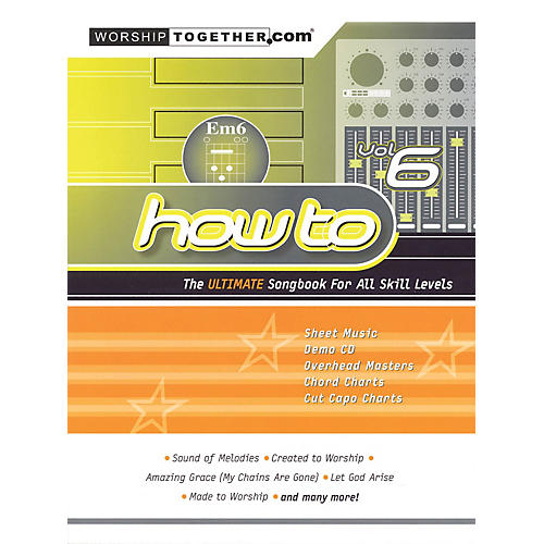 How To - Vol. 6 (The Ultimate Songbook for All Skill Levels) Sacred Folio Series Softcover by Various
