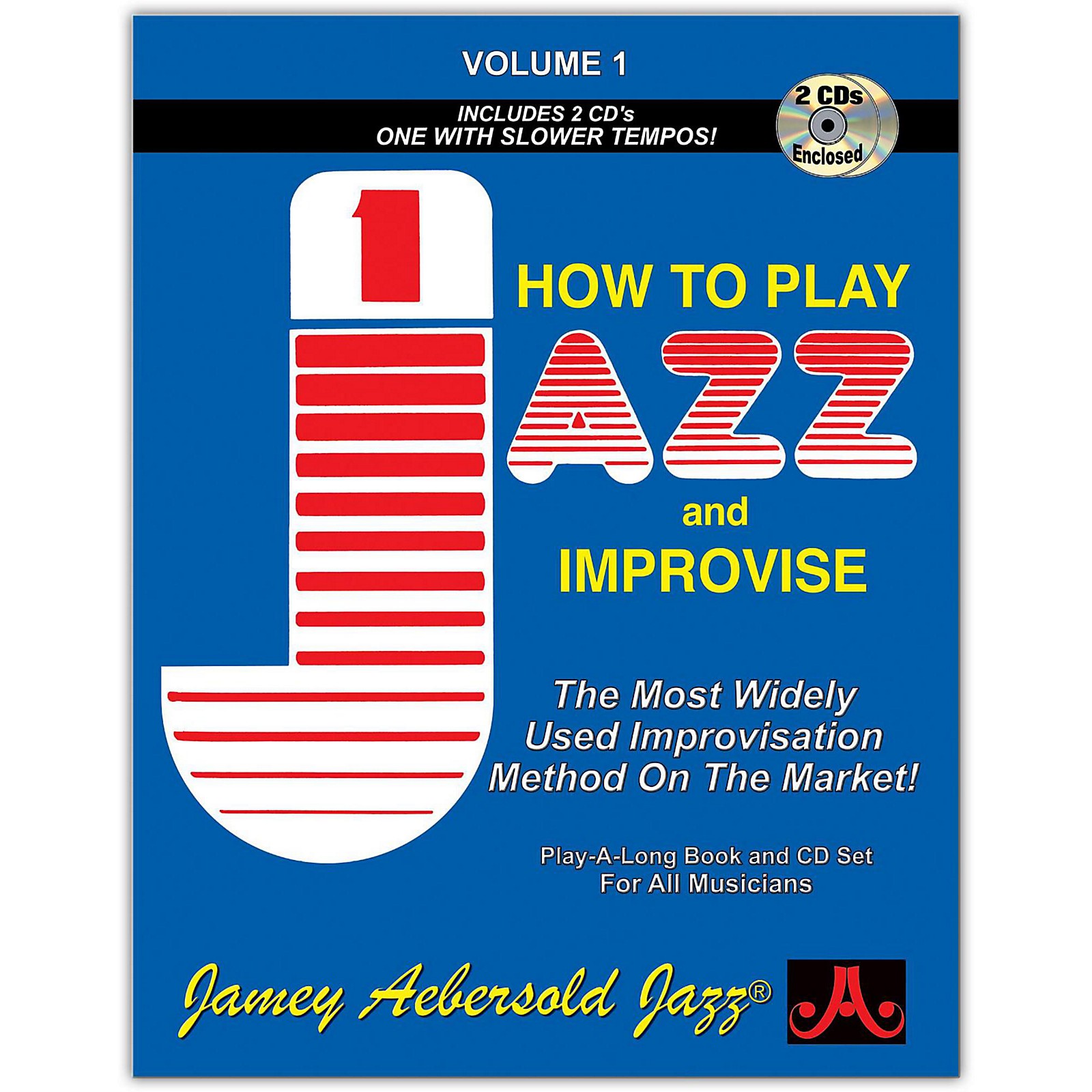 Jamey Aebersold How To Play Jazz and Improvise Book and CD Musician's Friend
