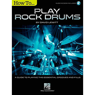 Hal Leonard How To Play Rock Drums (Book/Online Audio)