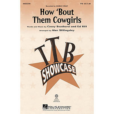 Hal Leonard How 'bout Them Cowgirls TTB arranged by Alan Billingsley