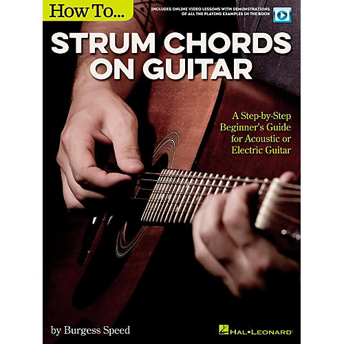 Hal Leonard How to Strum Chords on Guitar (Book/Video Online)