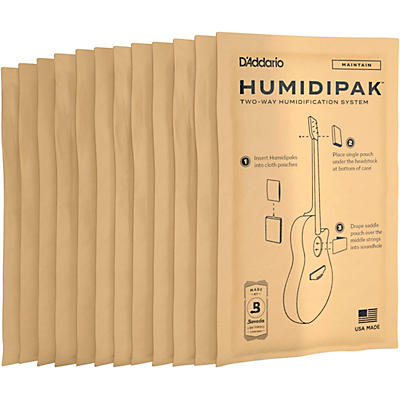 D'Addario Planet Waves HuMIDIpak Replacement Packs (Four 3-Packs)