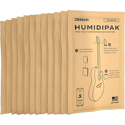 D'Addario HuMIDIpak Replacement Packs (Four 3-Packs)