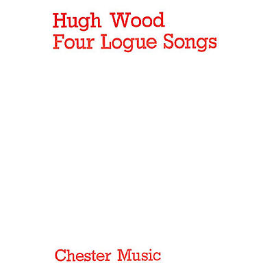 Music Sales Hugh Wood: 4 Songs Op.2 (Score) Music Sales America Series