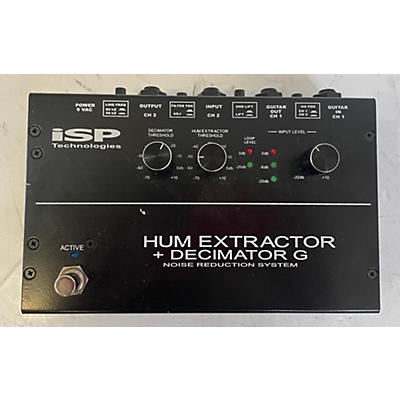 Isp Technologies Hum Extractor + Decimator G Effect Pedal