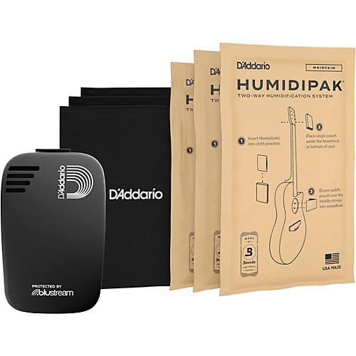 D'Addario Humidikit - Humiditrak / Humidipak Bundle