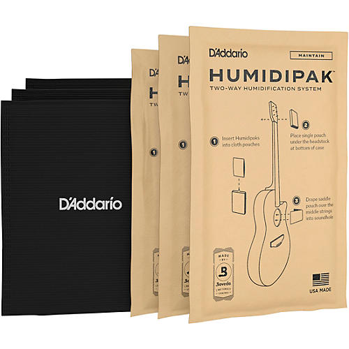 D'Addario Humidipak Two-Way Humidification System Condition 1 - Mint Black