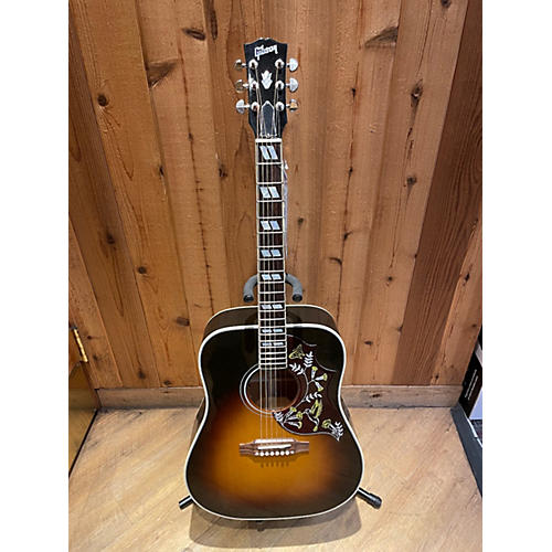 Gibson Hummingbird Acoustic Electric Guitar Tobacco Burst