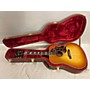 Used Gibson Hummingbird Acoustic Electric Guitar Heritage Cherry Sunburst