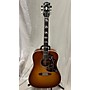 Used Gibson Hummingbird Acoustic Electric Guitar Honey Burst