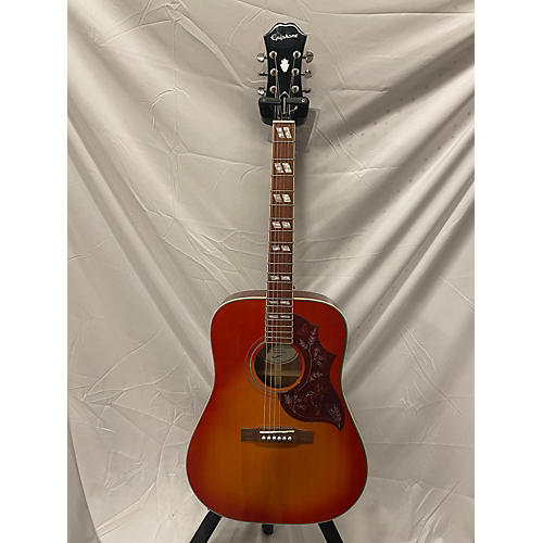 Epiphone Hummingbird Acoustic Guitar Vintage Sunburst