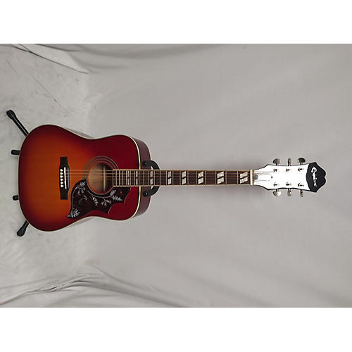 Epiphone Hummingbird Acoustic Guitar Cherry Sunburst