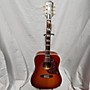 Used Epiphone Hummingbird Acoustic Guitar Cherry Sunburst