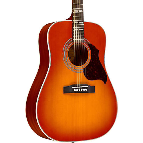 Epiphone Hummingbird Artist Acoustic Guitar Faded Cherry