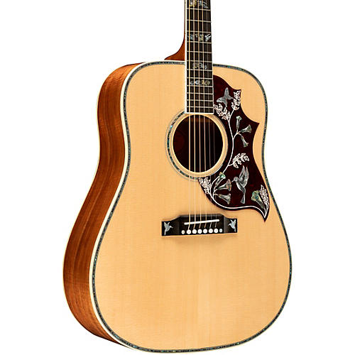 Gibson Custom Hummingbird Custom Koa Acoustic Guitar Antique Natural